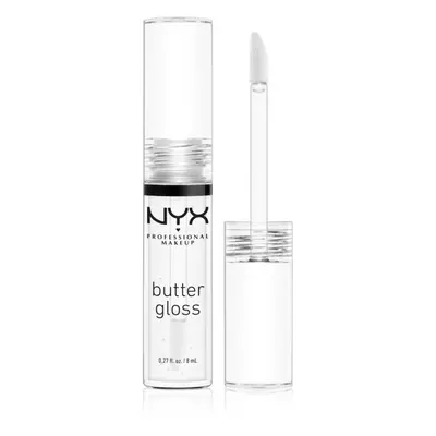 NYX Professional Makeup Butter Gloss lesk na rty odstín 54 Sugar Glass 8 ml