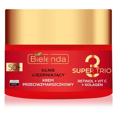 Bielenda Super Trio zpevňující krém proti vráskám 50+ 50 ml