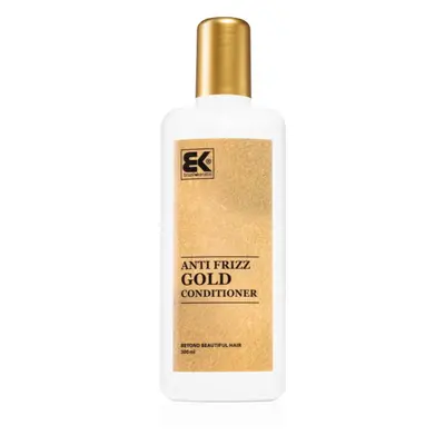 Brazil Keratin Gold Anti Frizz Conditioner regenerační kondicionér pro nepoddajné a krepatějící 