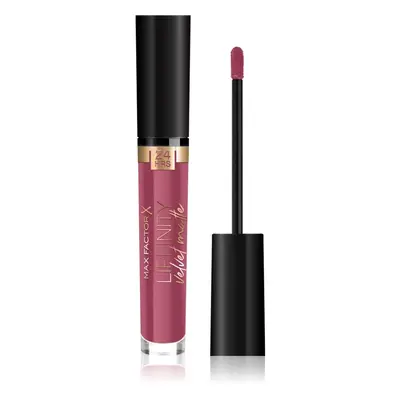 Max Factor Lipfinity Velvet Matte matná tekutá rtěnka odstín 005 Matte Merlot 3,5 ml