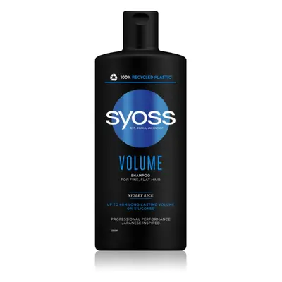 Syoss Intense Volume šampon pro jemné a zplihlé vlasy 440 ml