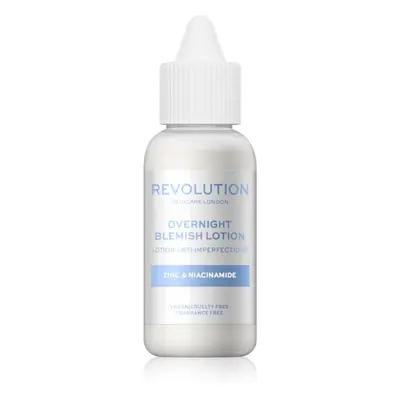 Revolution Skincare Blemish Zinc & Niacinamide noční péče proti akné 30 ml