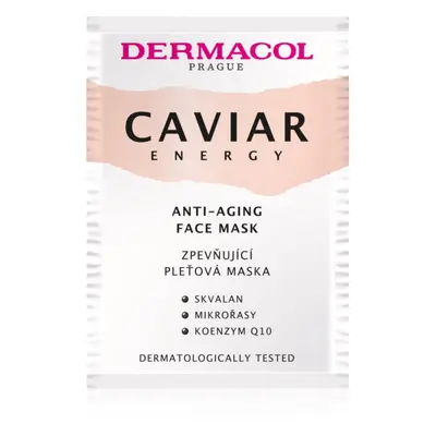 Dermacol Caviar Energy protivrásková a zpevňující pleťová maska 16 ml