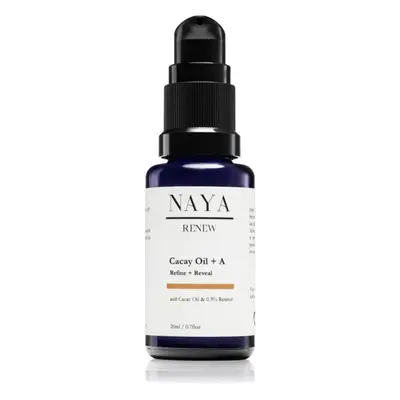 Naya Renew Cacay Oil + A rozjasňující olej pro sjednocení barevného tónu pleti 20 ml