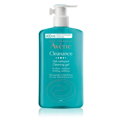 Avène Cleanance Cleansing Gel čisticí gel pro mastnou pleť se sklonem k akné 400 ml