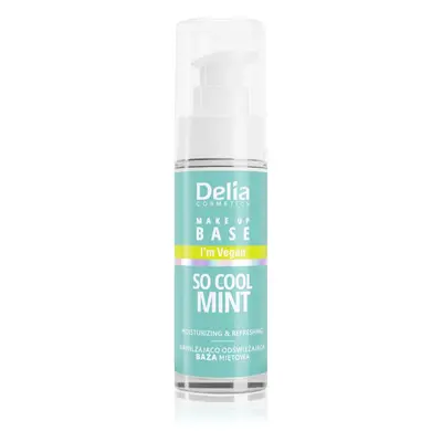 Delia Cosmetics So Cool Mint hydratační podkladová báze pod make-up 30 ml