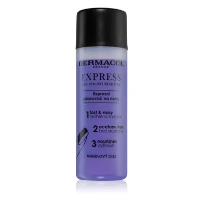 Dermacol Nail Care Express odlakovač na nehty bez acetonu 120 ml