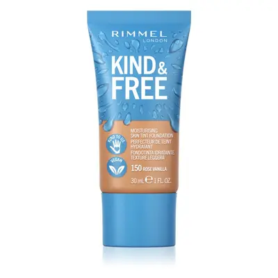 Rimmel Kind & Free lehký hydratační make-up odstín 150 Rose Vanilla 30 ml