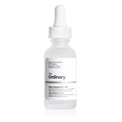 The Ordinary Alpha Arbutin 2% + HA rozjasňující pleťové sérum s kyselinou hyaluronovou 60 ml