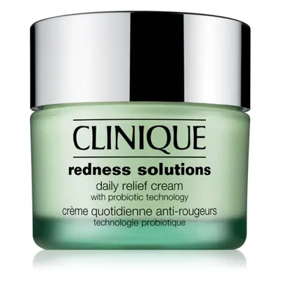 Clinique Redness Solutions Daily Relief Cream With Microbiome Technology denní zklidňující krém 