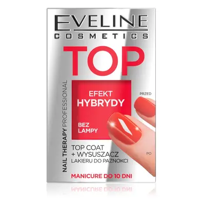 Eveline Cosmetics Nail Therapy Professional vrchní lak na nehty pro urychlení zasychání laku 5 m