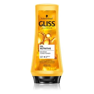 Schwarzkopf Gliss Oil Nutritive vyživující kondicionér s olejem 200 ml