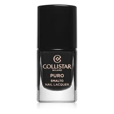 Collistar Puro Long-Lasting Nail Lacquer dlouhotrvající lak na nehty odstín 313 Nero Intenso 10 