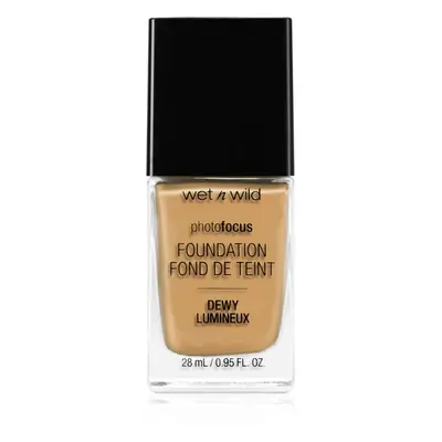 Wet n Wild Photo Focus lehký hydratační make-up pro rozjasnění pleti odstín Desert Beige 28 ml