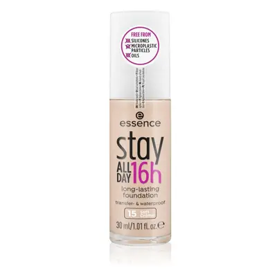 Essence Stay ALL DAY 16h voděodolný make-up odstín 15 Soft Creme 30 ml