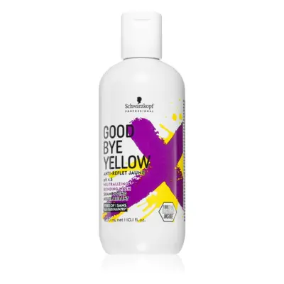 Schwarzkopf Professional Goodbye Yellow šampon neutralizující žluté tóny pro barvené a melírova