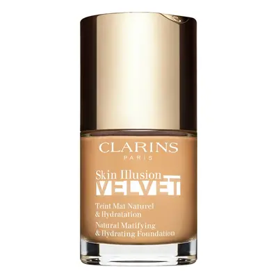 Clarins Skin Illusion Velvet tekutý make-up s matným finišem s vyživujícím účinkem odstín 110.5W