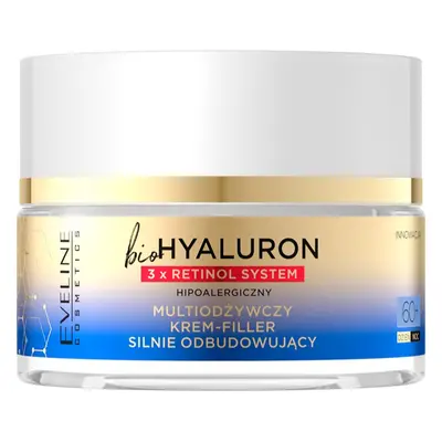 Eveline Cosmetics Bio Hyaluron 3x Retinol System obnovující krém pro zpevnění pleti 60+ 50 ml