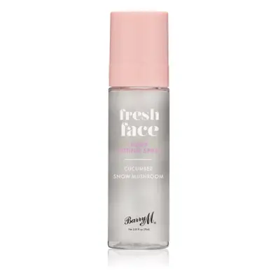 Barry M Fresh Face fixační sprej pro svěží vzhled Cucumber & Snow Mushroom 70 ml