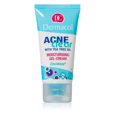 Dermacol Acne Clear hydratační gelový krém pro problematickou pleť, akné 50 ml