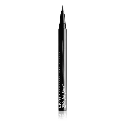 NYX Professional Makeup Epic Ink precizní voděodolná linka odstín 01 Black 1 ml