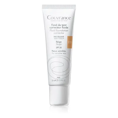 Avène Couvrance tekutý krycí make-up SPF 20 odstín 2.5 Beige 30 ml