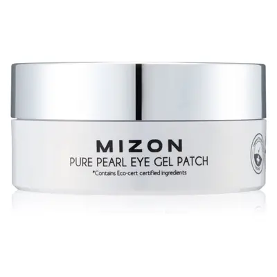 Mizon Pure Pearl Eye Gel Patch hydrogelová maska na oční okolí proti otokům a tmavým kruhům 60 k