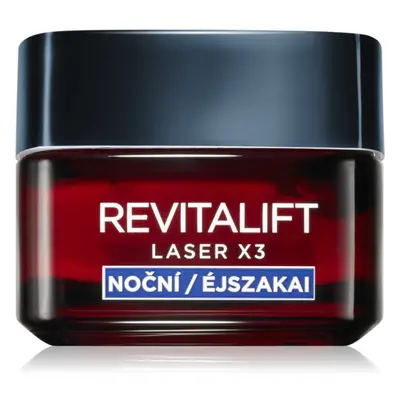 L’Oréal Paris Revitalift Laser X3 noční regenerační krém proti stárnutí pleti 50 ml