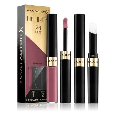 Max Factor Lipfinity Lip Colour dlouhotrvající rtěnka s balzámem odstín 055 Sweet 4,2 g