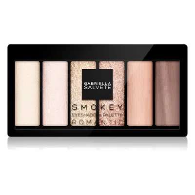 Gabriella Salvete Eyeshadow 6 Shades Palette paleta očních stínů odstín 02 Romantic 12 g