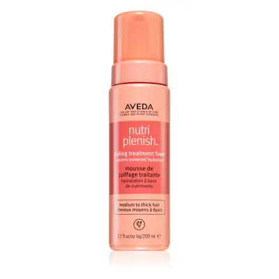 Aveda Nutriplenish™ Styling Treatment Foam stylingová pěna pro hydrataci a lesk 200 ml