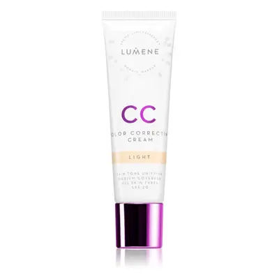 Lumene Color Correcting CC krém pro jednotný tón pleti SPF 20 odstín 0.5 Light 30 ml