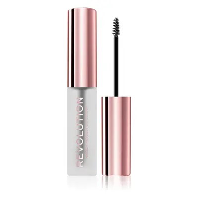 Makeup Revolution Brow Fixer gel na obočí odstín Clear 6 ml