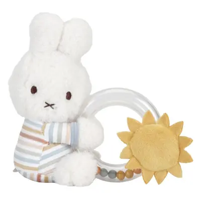 Little Dutch Rattle Miffy Vintage Sunny Stripes chrastítko 1 ks