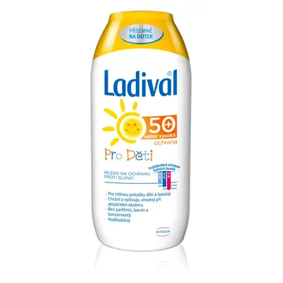 Ladival Pro Děti dětské mléko na opalování SPF 50+ 200 ml