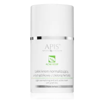 Apis Natural Cosmetics Acne-Stop Home TerApis lehký krém proti akné regulující tvorbu kožního ma