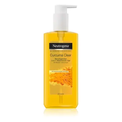 Neutrogena Curcuma Clear odličovací gel s kurkumou 200 ml