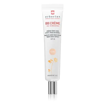 Erborian BB Cream tónovací krém pro dokonalý vzhled pleti SPF 20 velké balení odstín Clair 40 ml