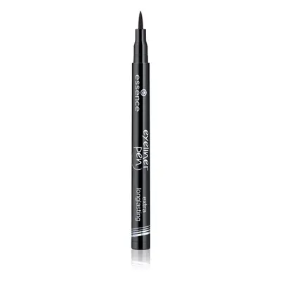 Essence Eyeliner Pen dlouhotrvající oční linky ve fixu odstín 01 1 ml