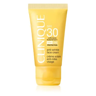 Clinique Sun SPF 30 Sunscreen Anti-Wrinkle Face Cream opalovací krém na obličej s protivráskovým