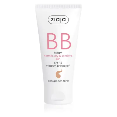 Ziaja BB Cream BB krém pro normální a suchou pleť odstín Dark Peach 50 ml