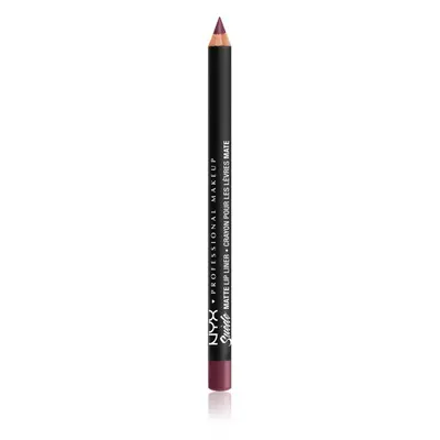 NYX Professional Makeup Suede Matte Lip Liner matná tužka na rty odstín 35 Prune 1 g