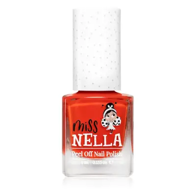 Miss Nella Peel Off Nail Polish lak na nehty pro děti MN07 Strawberry'n'Cream 4 ml