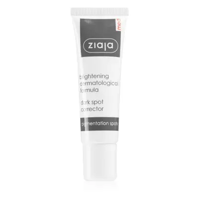 Ziaja Med Whitening Care zesvětlující lokální péče proti pigmentovým skvrnám 30 ml