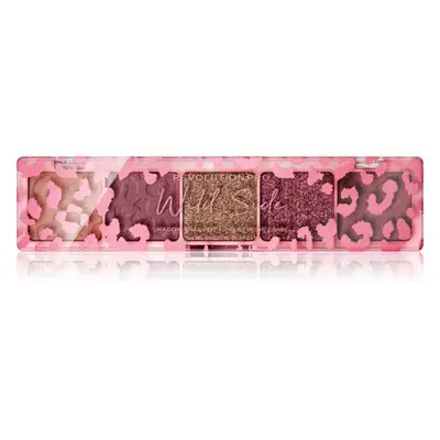 Revolution PRO Glam paletka očních stínů odstín Rose Gold Leopard 5,5 g