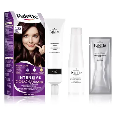 Schwarzkopf Palette Intensive Color Creme permanentní barva na vlasy odstín 4-89 RFE3 Intensive 