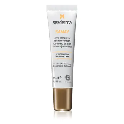 Sesderma Samay Anti-Aging Eye Contour Cream protivráskový oční krém redukující otoky a tmavé kru