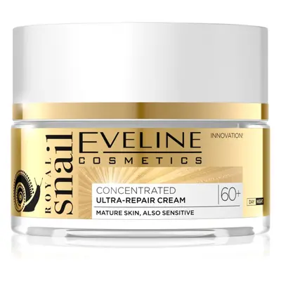 Eveline Cosmetics Royal Snail denní a noční krém 60+ s omlazujícím účinkem 50 ml