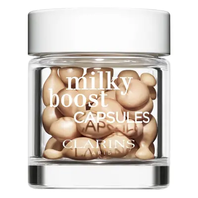 Clarins Milky Boost Capsules rozjasňující make-up kapsle odstín 02 30x0,2 ml