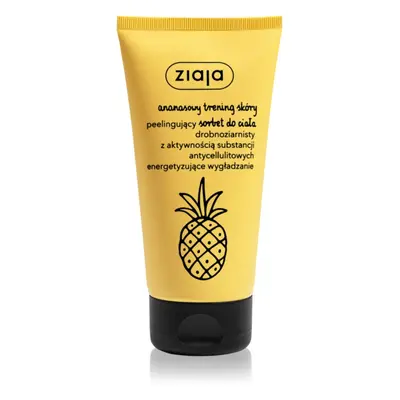 Ziaja Pineapple jemný tělový sorbet s peelingovým efektem 160 ml